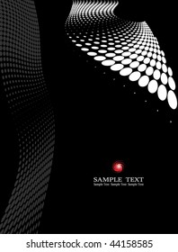 background composition, Web template (halftone)