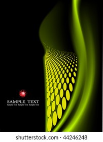 background composition, Web template (halftone)