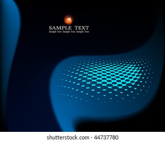 background composition, Web template (halftone)