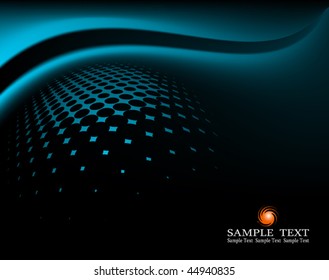 background composition, Web template (halftone)