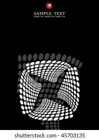 background composition, Web template (halftone)