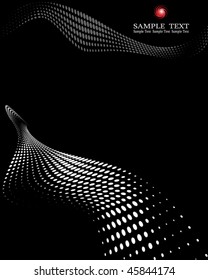 background composition, Web template (halftone)