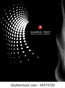 background composition, Web template (halftone)