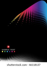 background composition, Web template (halftone)