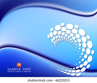 background composition, Web template (halftone)