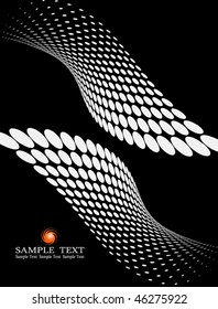 background composition, Web template (halftone)