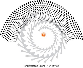 background composition, Web template (halftone)