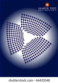 background composition, Web template (halftone)