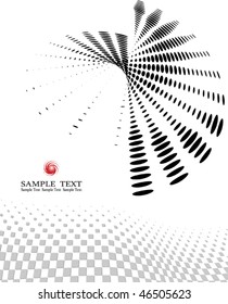 composición de fondo, plantilla Web (semitono)