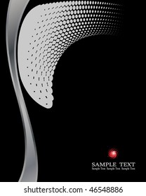 background composition, Web template (halftone)