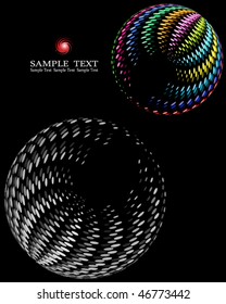 background composition, Web template (halftone)