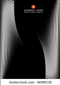 background composition, Web template (halftone)