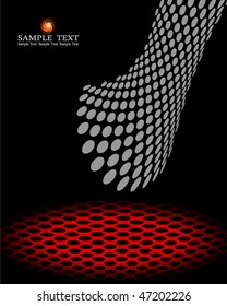 background composition, Web template (halftone)