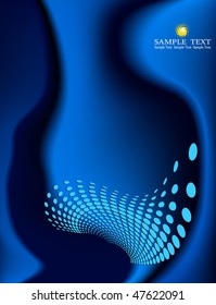 background composition, Web template (halftone)