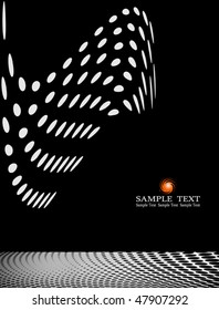 background composition, Web template (halftone)