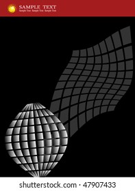 background composition, Web template (halftone)