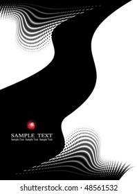 background composition, Web template (halftone)