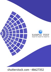 background composition, Web template (halftone)