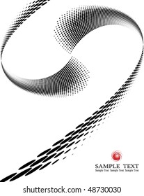 background composition, Web template (halftone)