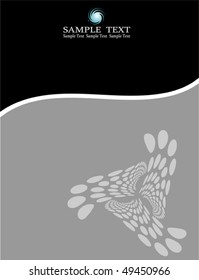 background composition, Web template (halftone)
