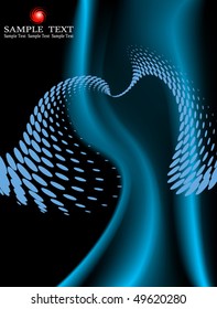 background composition, Web template (halftone)
