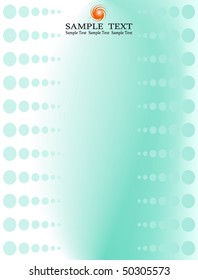 background composition, Web template (halftone)