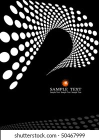 background composition, Web template (halftone)