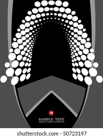 background composition, Web template (halftone)