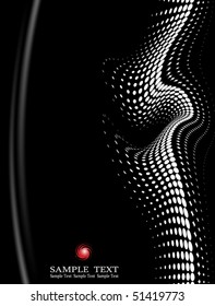 background composition, Web template (halftone)