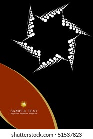 background composition, Web template (halftone)