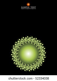 background composition, Web template (halftone)