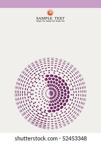 background composition, Web template (halftone)