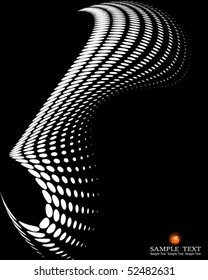 background composition, Web template (halftone)