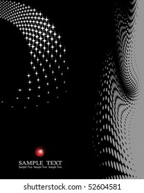 background composition, Web template (halftone)