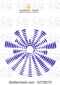 background composition, Web template (halftone)