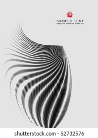 background composition, Web template (halftone)