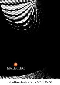 background composition, Web template (halftone)