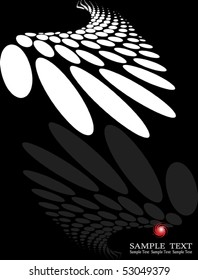 background composition, Web template (halftone)