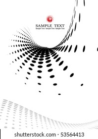 background composition, Web template (halftone)