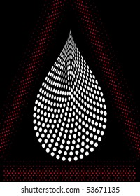 background composition, Web template (halftone)
