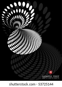 background composition, Web template (halftone)