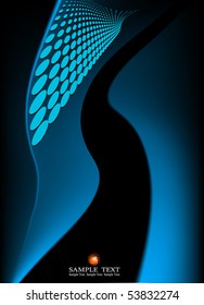 background composition, Web template (halftone)