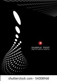 background composition, Web template (halftone)