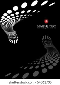 background composition, Web template (halftone)
