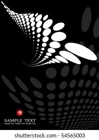 background composition, Web template (halftone)