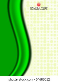 background composition, Web template (halftone)