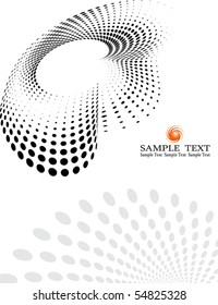 background composition, Web template (halftone)