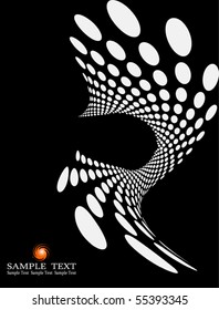 background composition, Web template (halftone)