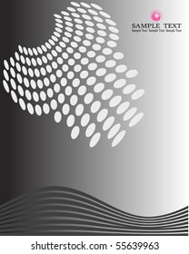 background composition, Web template (halftone)