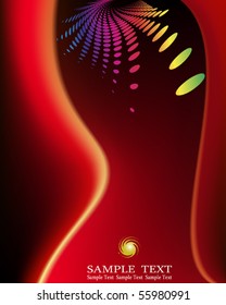 background composition, Web template (halftone)